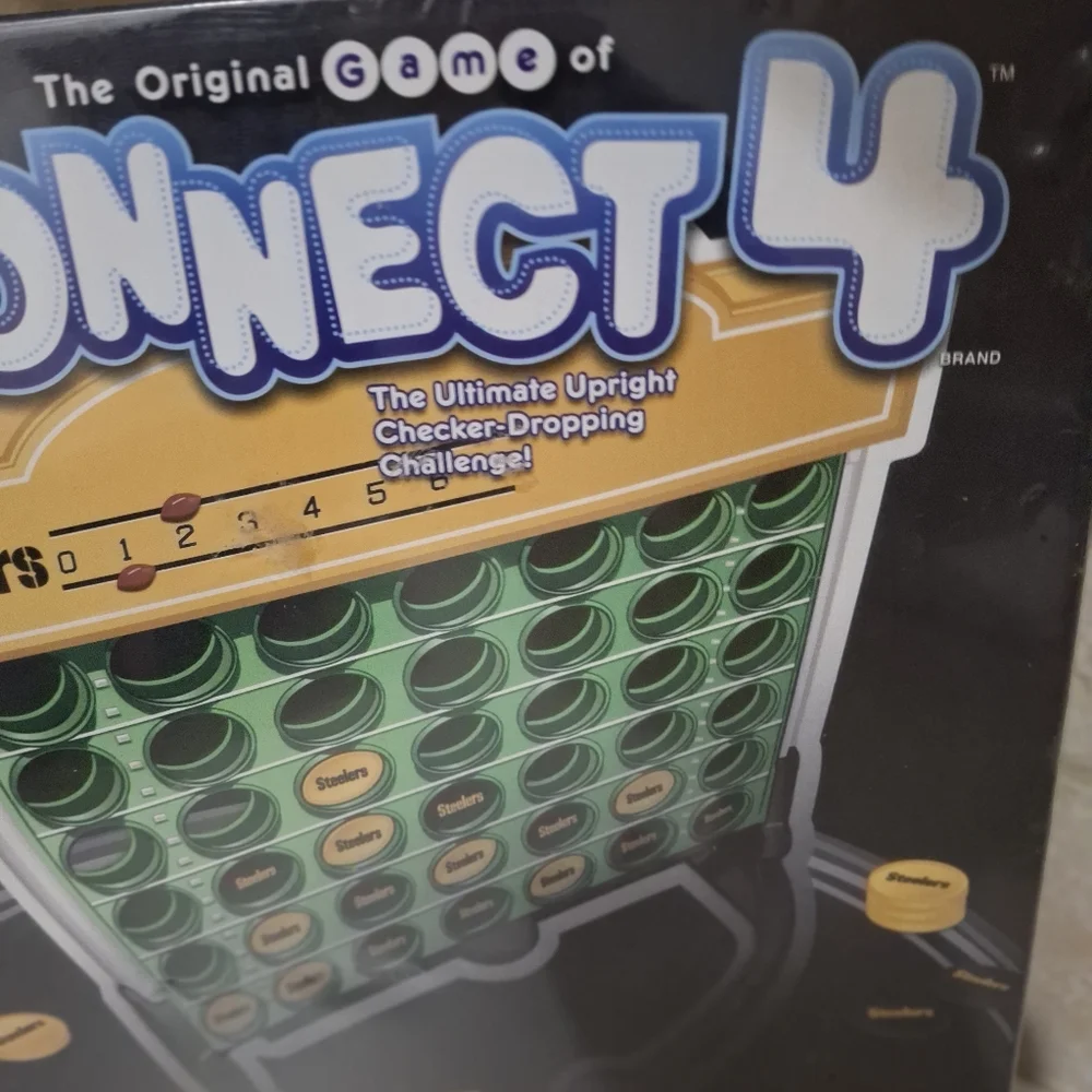 NFL Connect 4 Pittsburgh Steelers Family Game